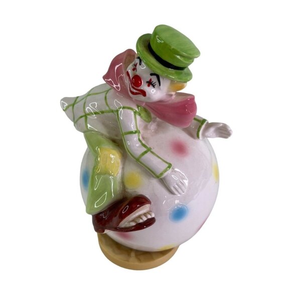 Vintage Music Clown Rotating Ball Schmid Working Plays Sing, Sing a Song 1979 - Picture 1 of 6